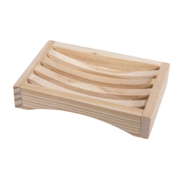 Tvålpump i trä 12,3 x 8 x 2,5cm