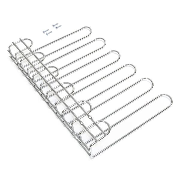 Emuca glasställ för Supra-möbler 5 rader, längd 320mm, Stål, Förkromad