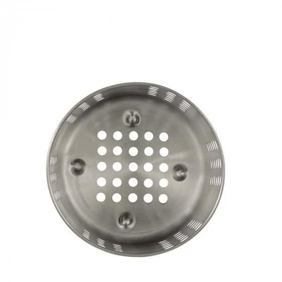 Köksredskapsbehållare - Inox - Silverfärgad - 13,5 cm i höjd - 12 cm i diameter - 4 fötter