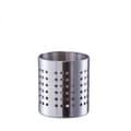Miniatyrbild 1 av 4: Köksredskapsbehållare - Inox - Silverfärgad - 13,5 cm i höjd - 12 cm i diameter - 4 fötter