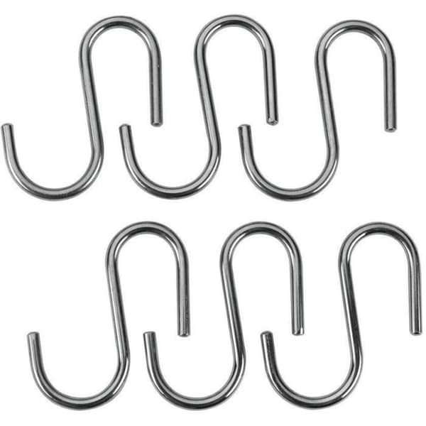 Set med 6 krokar i kromstål - METALTEX - Lonardo - Contemporary - Design