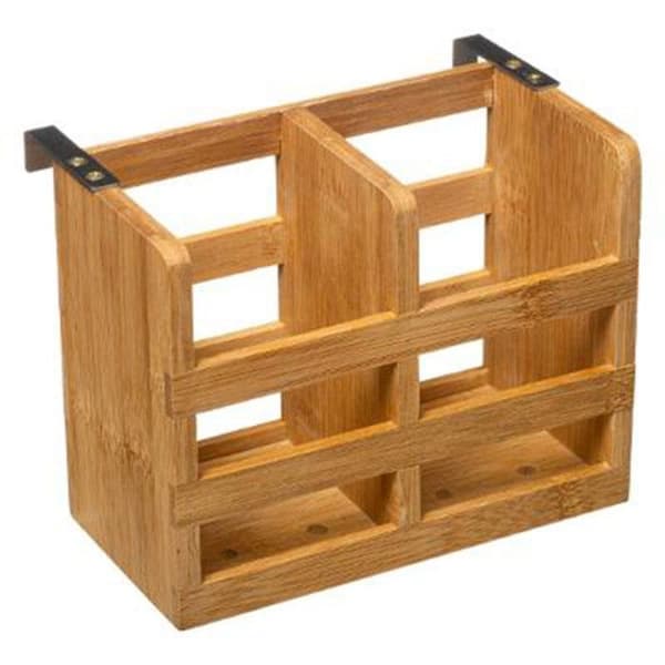 Bestickbricka 2 krokar "Latte" 16cm Naturbeige