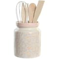 Miniatyrbild 1 av 2: Köksgryta - DKD Heminredning - Standard - Metall och MDF trä - Rosa och vit - 12x12x25 cm