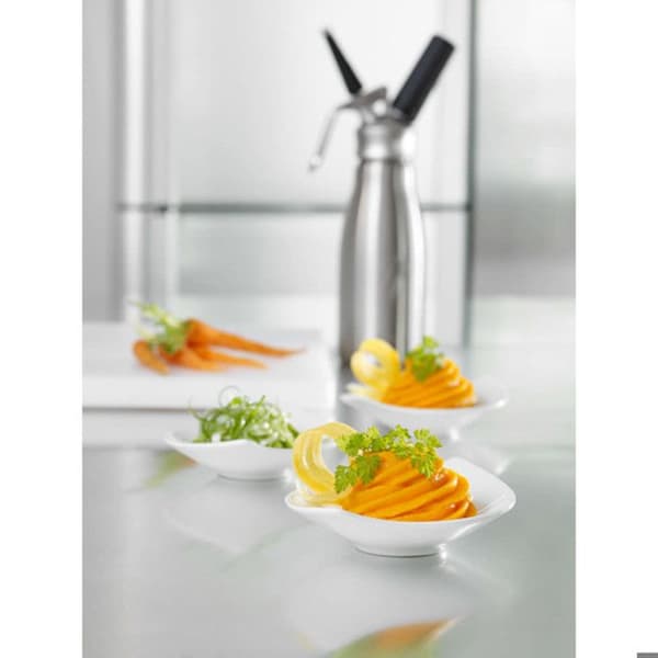 Grädde siphon Symphonie 0,5L - rostfritt stål, aluminium