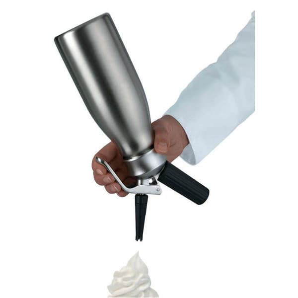 Grädde siphon Symphonie 0,5L - rostfritt stål, aluminium