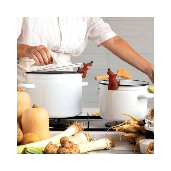 Repose cuillère Buddy - PA Design - Brun -