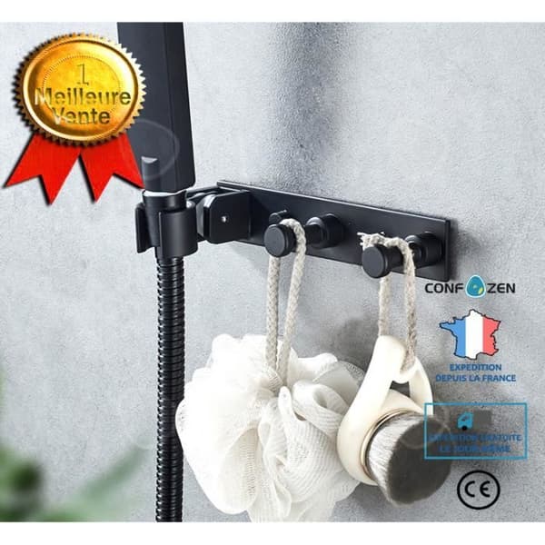 CONFO® Row Krok Klädställ Duschutrymme Aluminium Kreativa badrumshyllor Multifunktionell rörställ