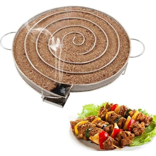 Kallrökgenerator för grill, grill eller vedrökare, varmt och kallt damm Grillredskapen i stål