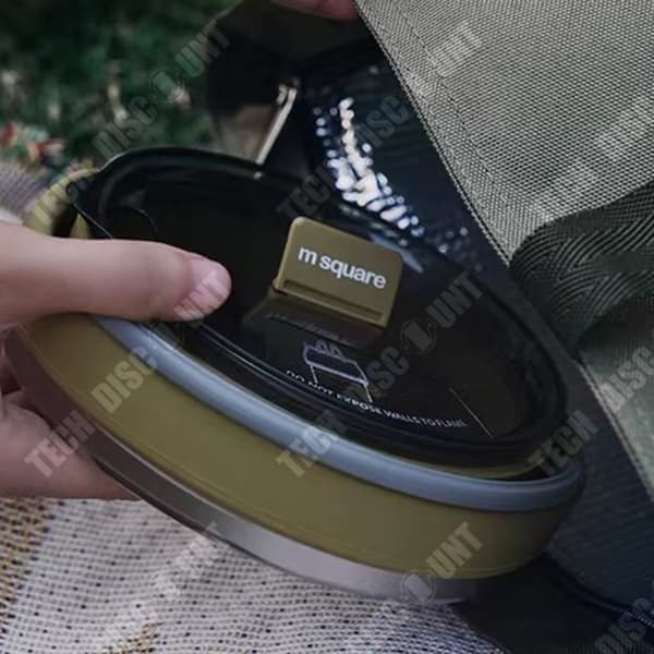 TD® Hopfällbar Vattenkokare Utomhus Bärbar Camping Silikon Öppen Eld Kaffe Te Kassett Spis Köksredskap Hopfällbar gryta