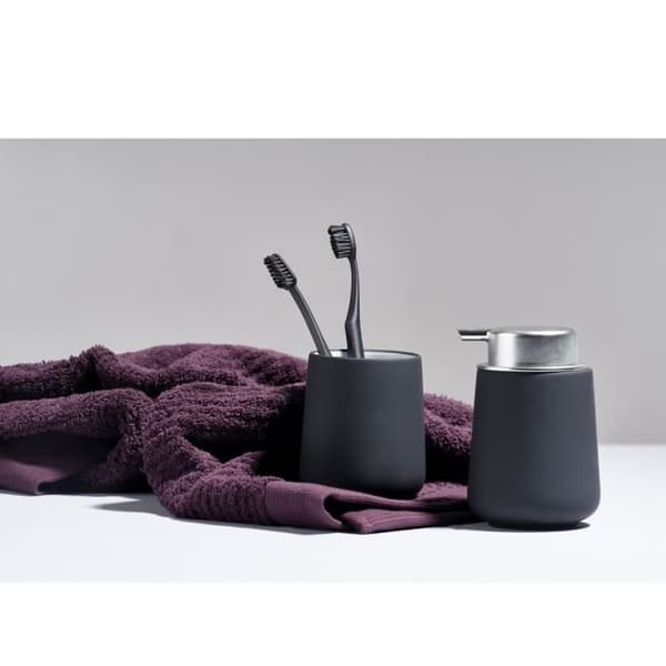 NOVA tvålautomat för porslin - ZONE DENMARK - Grå - Soft touch yta - 0,25 l behållare