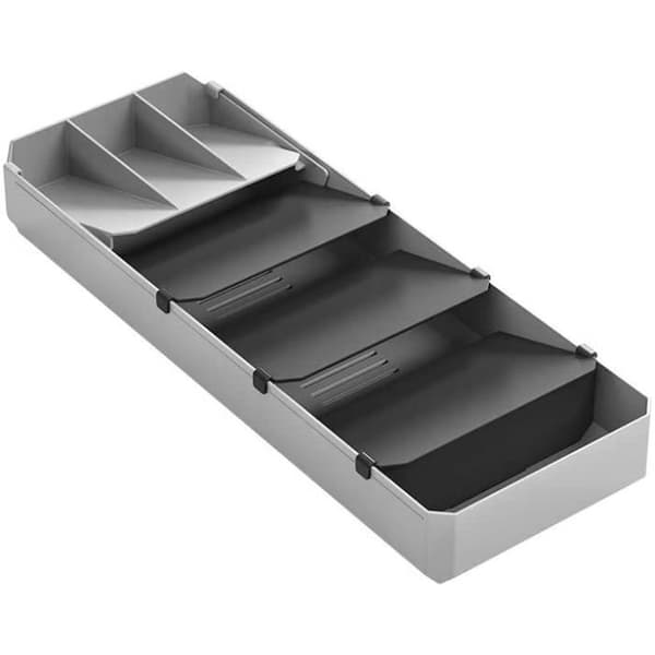 Metaltex Utensil Sammler, Grå/Svart, 40-49 CM