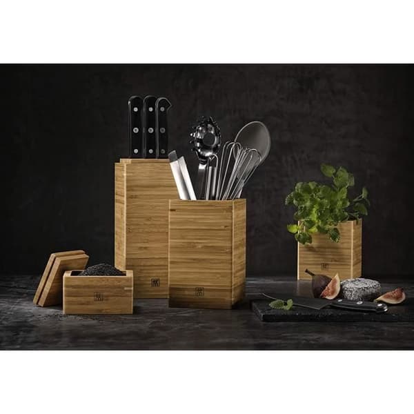 ZWILLING Tillbehör - Set 4 förvaringslådor (tom) - Bambu
