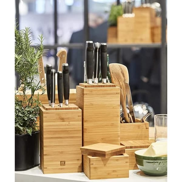 ZWILLING Tillbehör - Set 4 förvaringslådor (tom) - Bambu