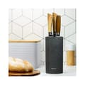 Miniatyrbild 3 av 6: Universellt knivställ - KINGHOFF - KH-1249 - 22cm - Modern design - Svart plast