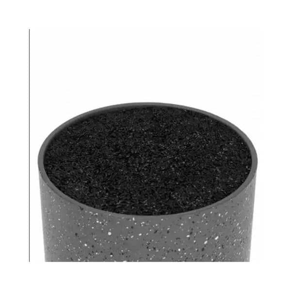 Universellt knivställ - KINGHOFF - KH-1249 - 22cm - Modern design - Svart plast