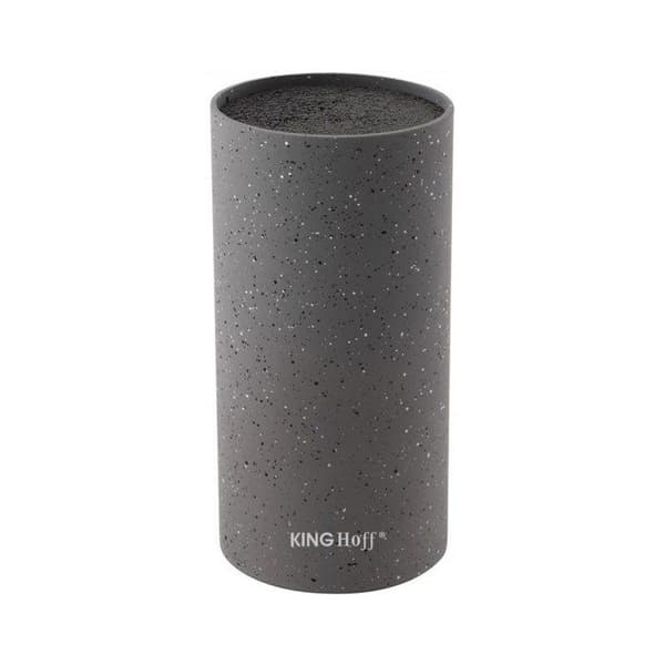 Universellt knivställ - KINGHOFF - KH-1249 - 22cm - Modern design - Svart plast