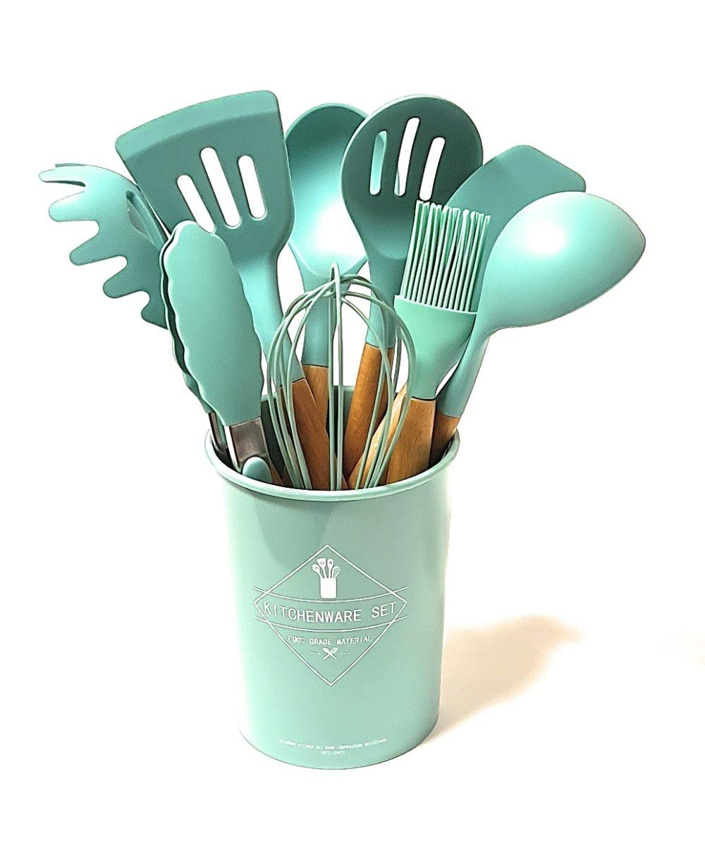 Silikon matlagningsredskap 10 delar