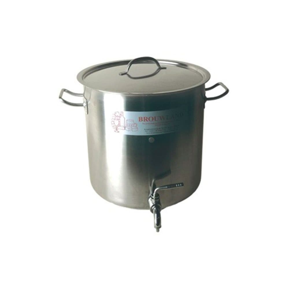 Mash vattenkokare av rostfritt stål 50 l + tap 3/4 "