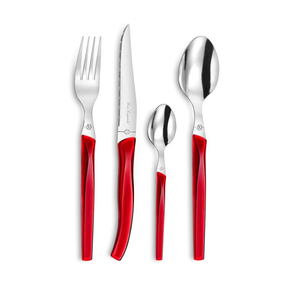Cutlery Amefa Rising Sun Red Metal (24 pcs)