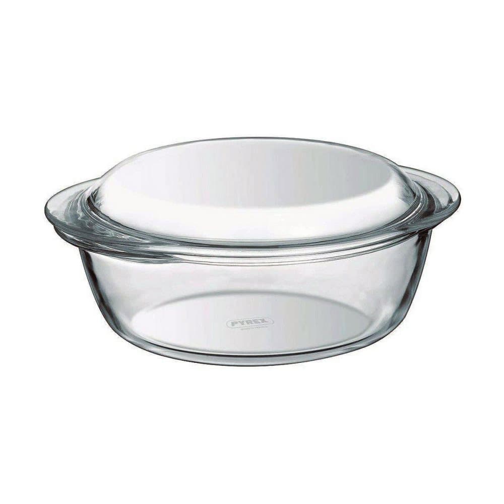 Kastrull med lock Pyrex Transparent Glas (0,8 L)