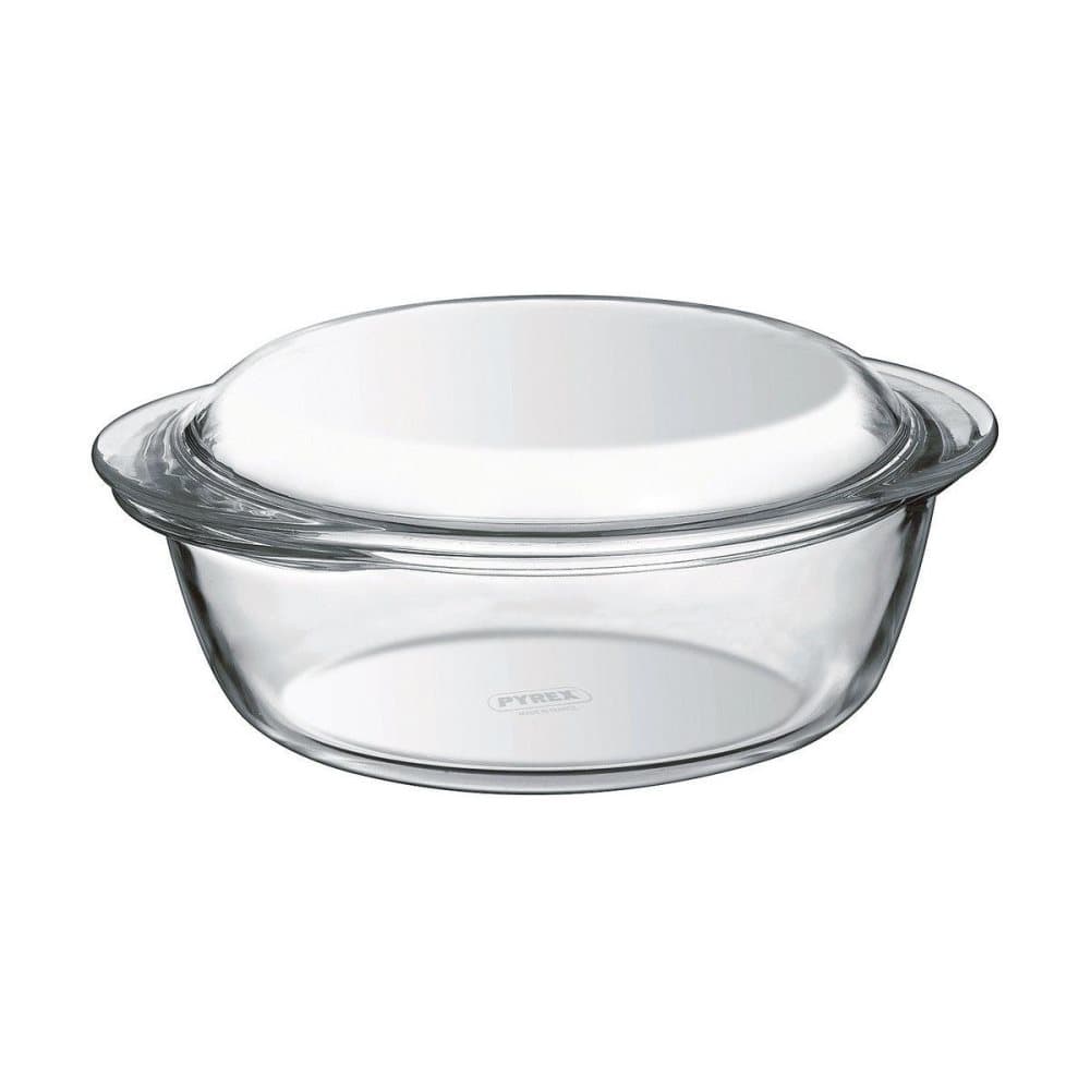 Kastrull med lock Pyrex Transparent Glas (0,4 L)