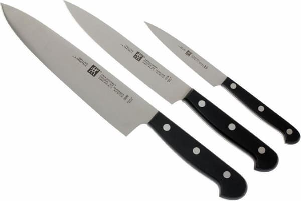 ZWILLING 36130-003-0 Sæt de 3 Couteaux, Acier Inoxydable, Noir, 34 x 14 x 3 cm 3 stk(e) Knivsæt