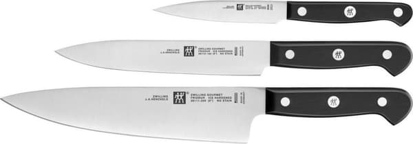ZWILLING 36130-003-0 Sæt de 3 Couteaux, Acier Inoxydable, Noir, 34 x 14 x 3 cm 3 stk(e) Knivsæt