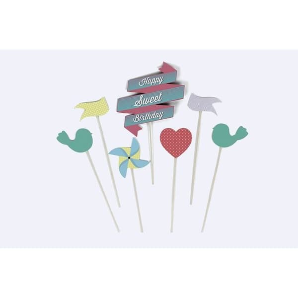 DOIY Tårtdekoration Sweet Cake Toppers Papper - DYCAKETSW