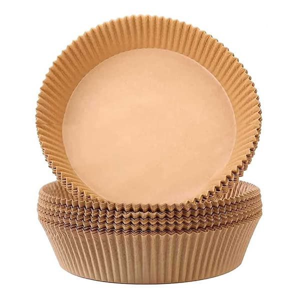 Air Fryer Paper 200 -pakke - 16 cm engangspapir for luft frigjort