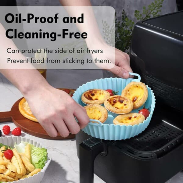 Gjenbrukbar silikonform for luftfree Air -Fruity Silicone Bowl