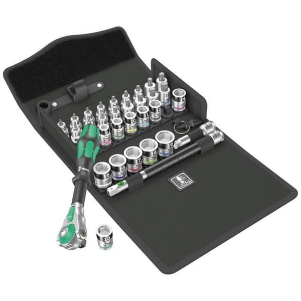 Wera 8100 SB 3/8 bitars sockelset - 35 st