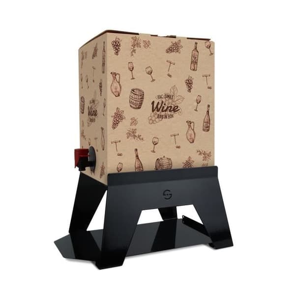 LISA - Bacco Bag in Box Support 3 liter - Svart