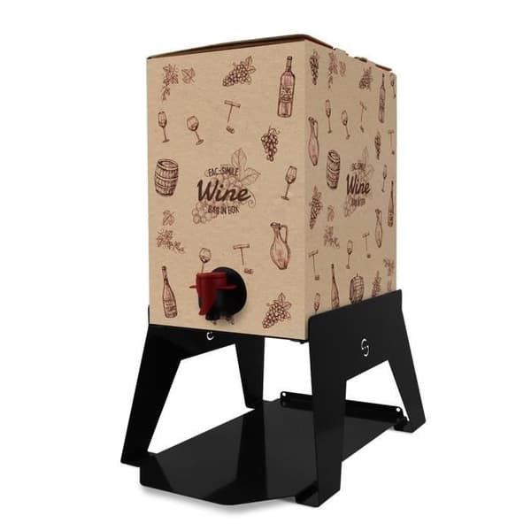 LISA - Bacco Bag in Box Support 3 liter - Svart