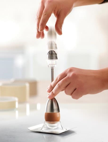 GEFU 12355 ægudskiller Rustfrit stål, Transparent plast, Rustfrit stål