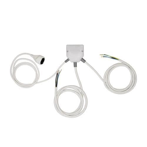 KÜCHENANSCHLUSSVERTEILER (SPLITTER) FÜR ELEKTRISCHE GERÄTE XAVAX 11199