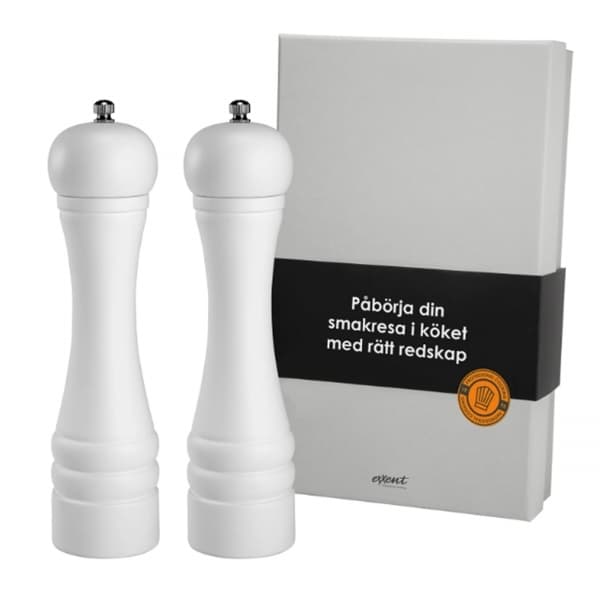 S&P-kvarn Vit 2-pack - EXXENT
