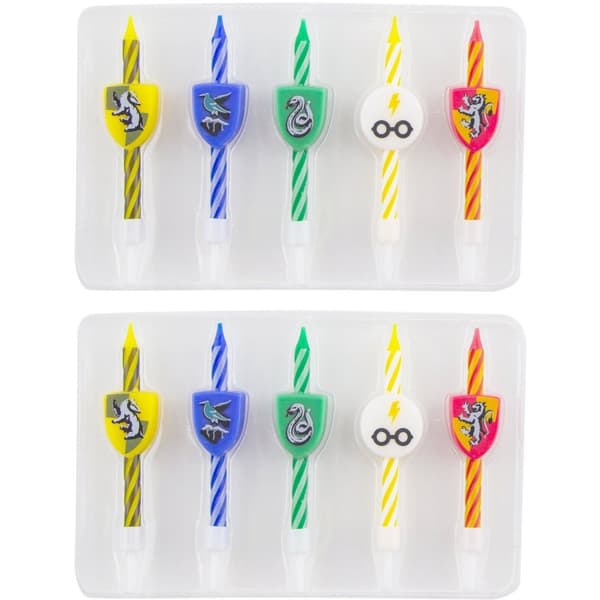 Harry Potter - Födelsedagsljus 10-pack Logotyper