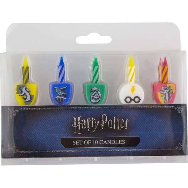 Harry Potter - Födelsedagsljus 10-pack Logotyper
