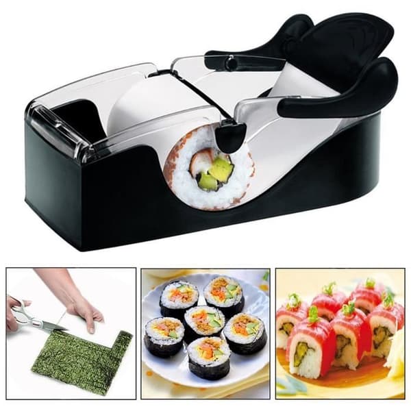 Köksredskap - Perfekt - Sushi Maker Roller - Svart - 260g - PP harts