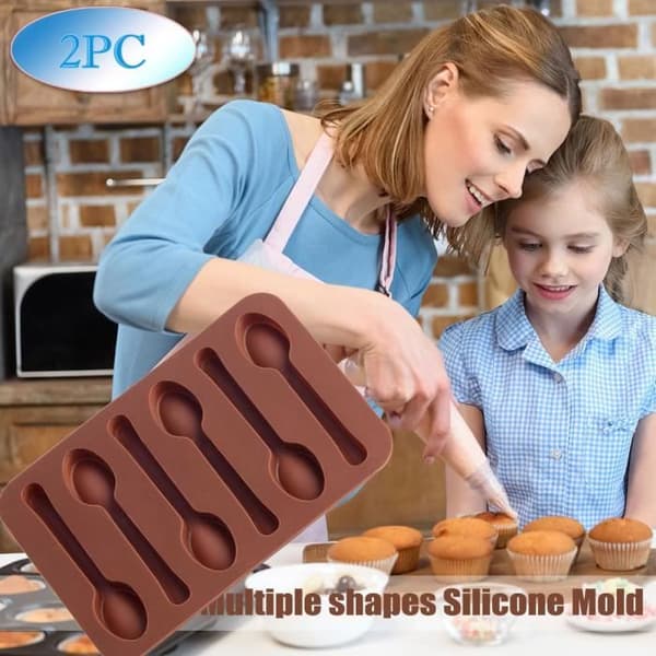 2 st silikonsked bakform choklad godis gelé bakverktyg hd1136