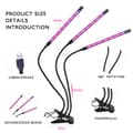 Miniatyrbilde 4 av 11: Plantelampe, 60 LED fullspektret vokselampe Plantelys Plantelampe 3 timere