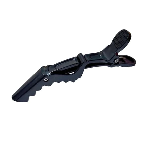 6st hårklämmor Crocodile Clip frisörklämmor