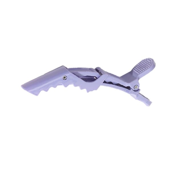 6st hårklämmor Crocodile Clip frisörklämmor