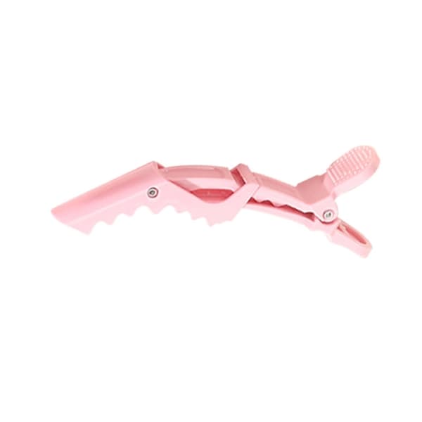 6st hårklämmor Crocodile Clip frisörklämmor