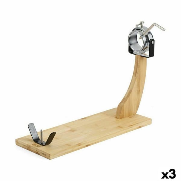 Skinkeholder Quttin Bambus 48 x 18 x 2 cm (3 enheder)
