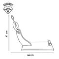 Miniatyrbilde 3 av 5: Skinkestativ av Tre EDM Brun Tre Furu 41 x 44 cm