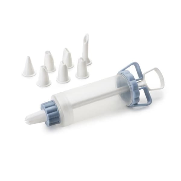 KONTIGSPRUTA + 8 TIPS 18 CM PLAST