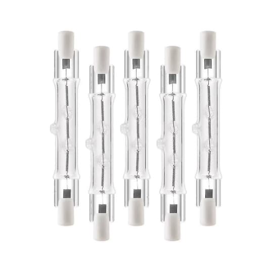 3-pack R7s 118mm 300w 230v - R7s halogen linjärt ljus