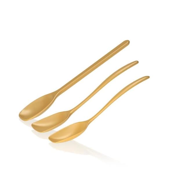 Set med 3 curryskedar - Rosti - Kökstillbehör - Gul