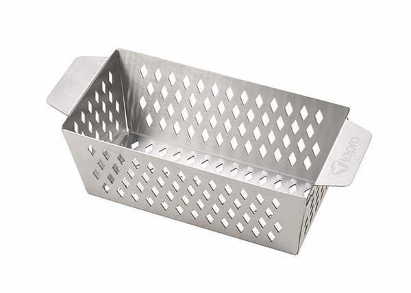 Tepro kökstillbehörssats - 8362 - Grillkorg Hög Medium, Rostfritt stål, One Size